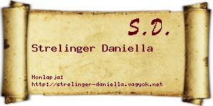 Strelinger Daniella névjegykártya